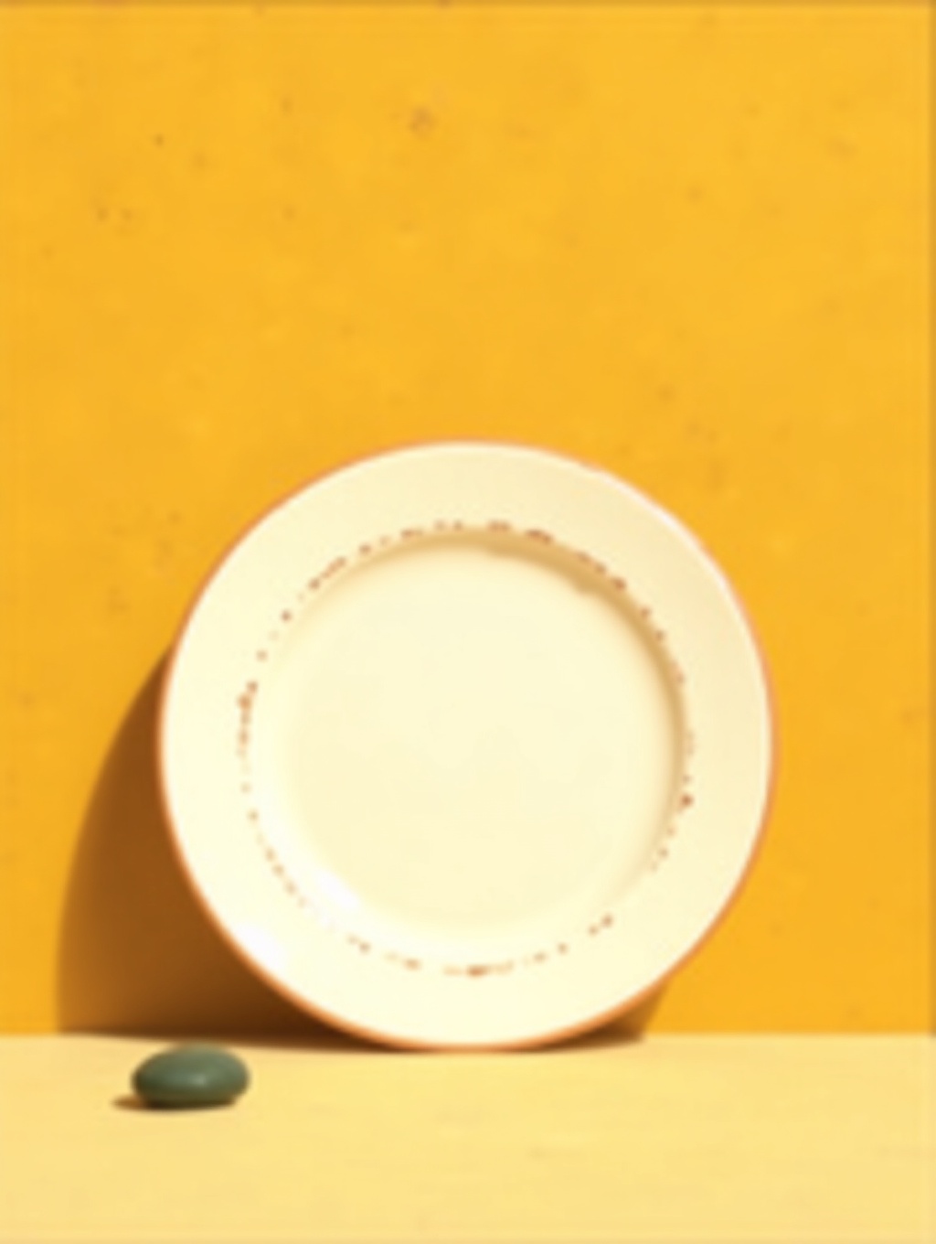 The Plate That Leaned